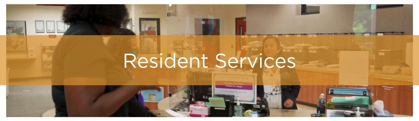 Resident Services Header