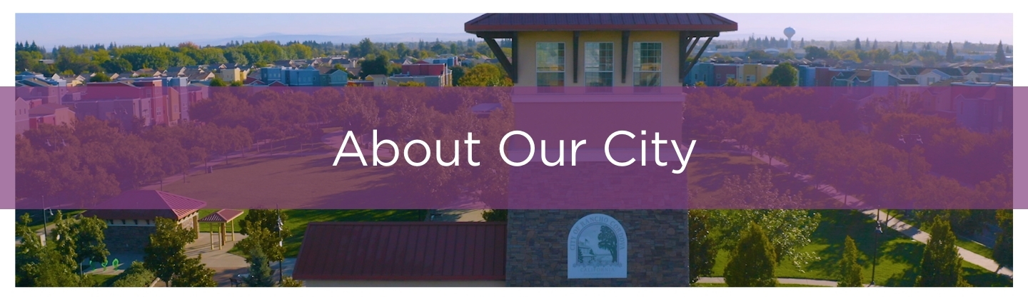 About Our City Website Header