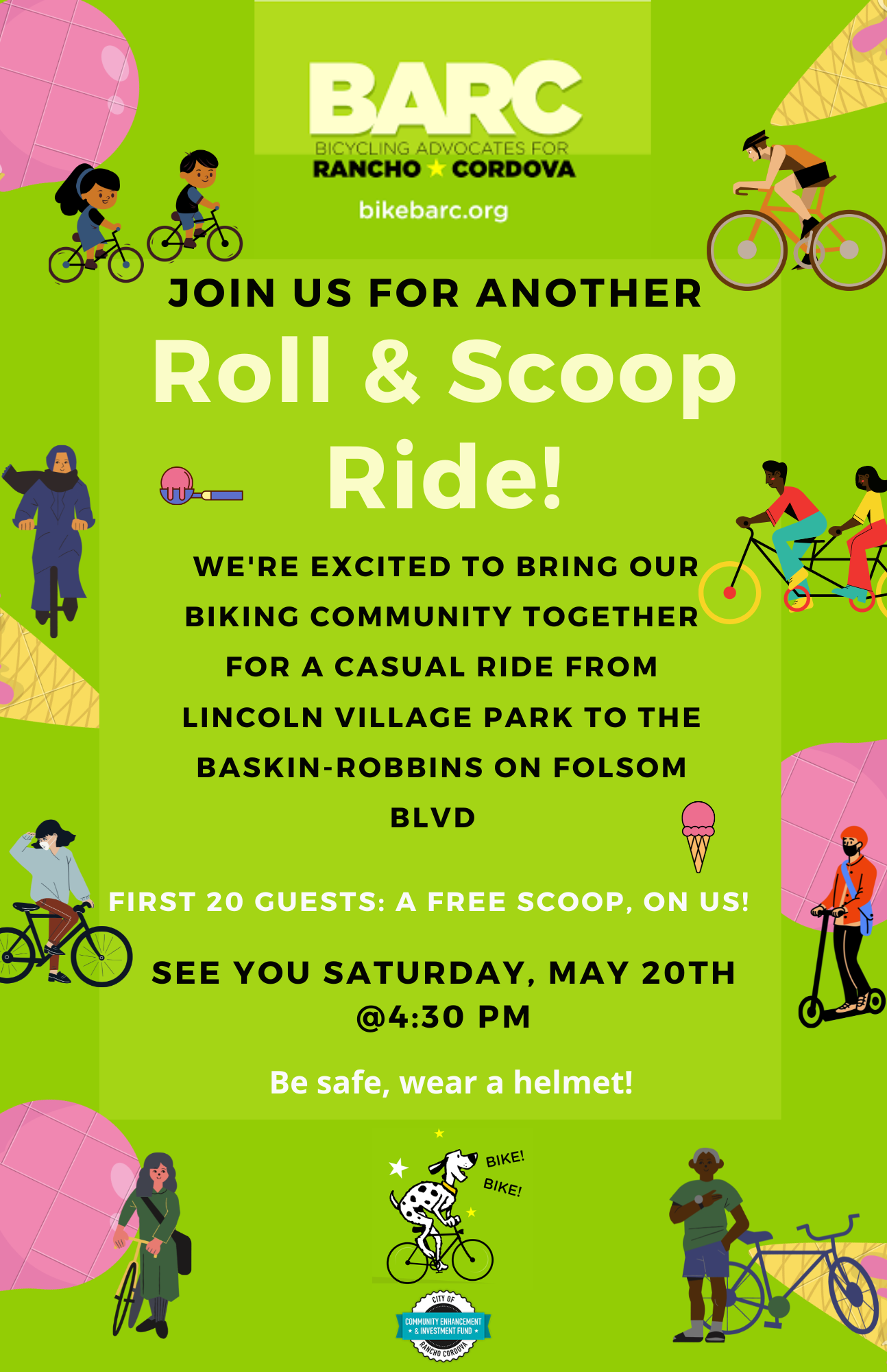 Roll & Scoop Ride