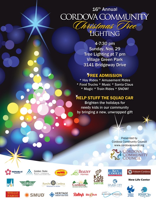 Cordova Community Christmas Tree Lighting 2015