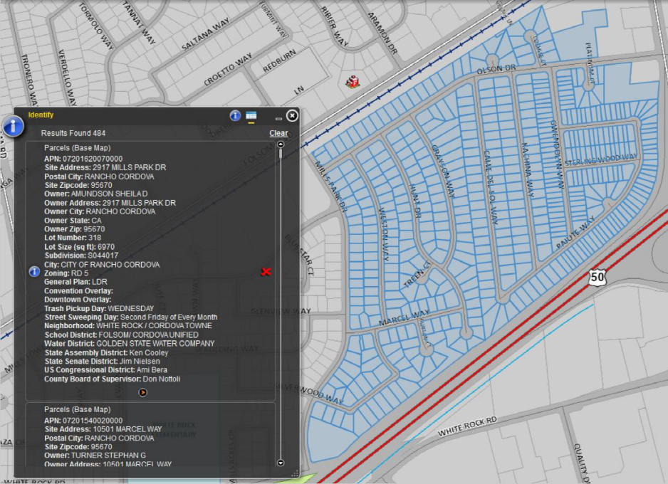 Neighborhood Clean Up Map