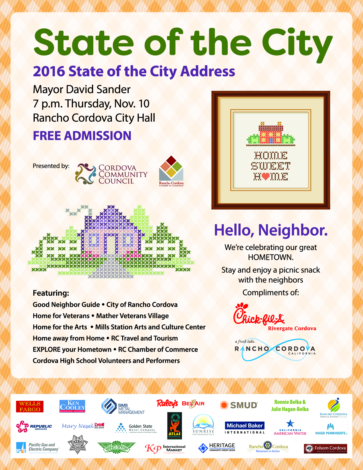 2016 State of the City Flyer