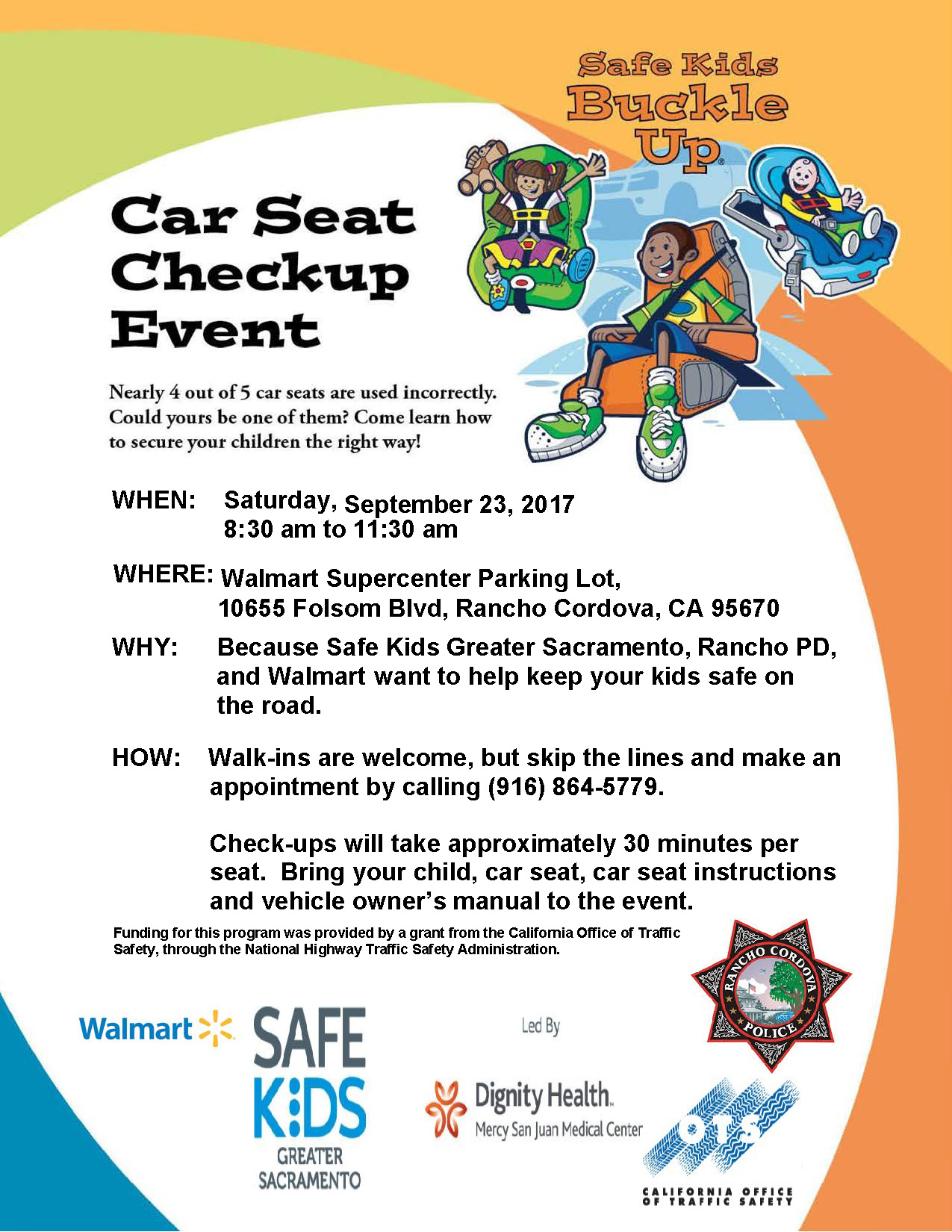 9.23.17 RCPD Car Seat Checkup Event Flier