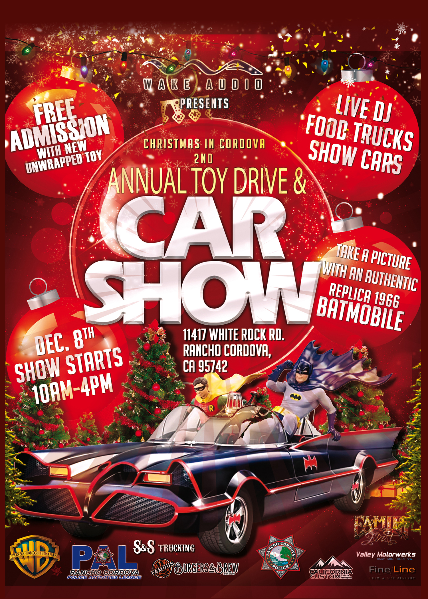 CAR SHOW and TOY DRIVE 2018